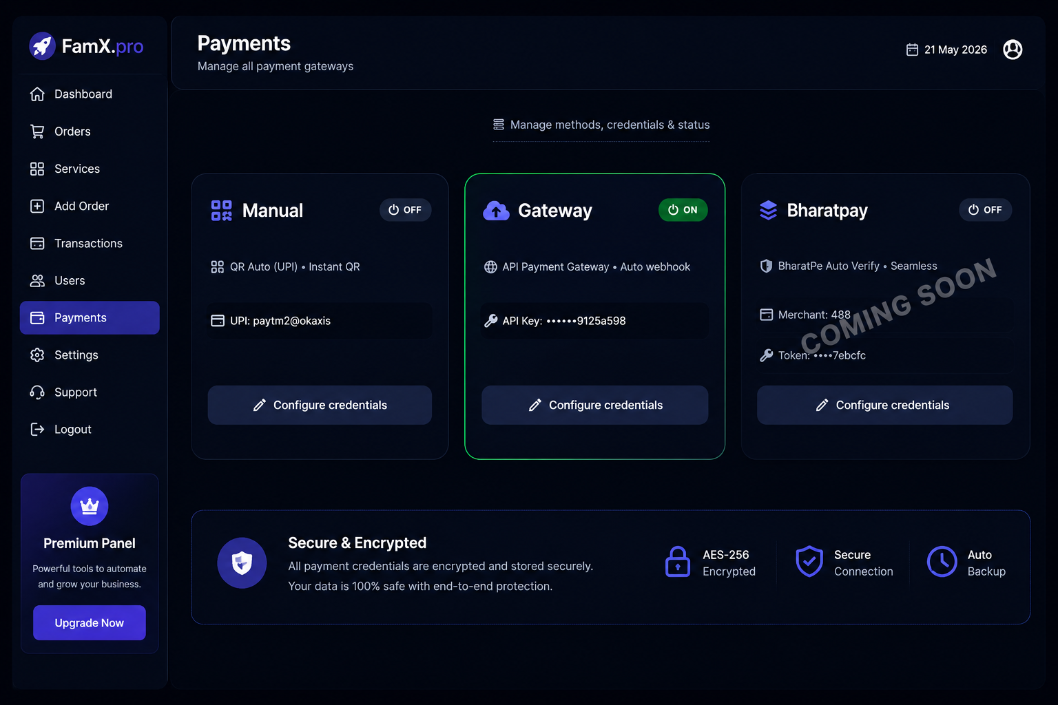 Payments